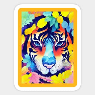 Wild Tiger Sticker